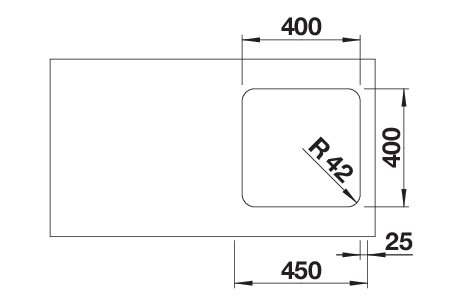 BLANCO SOLIS 400-U UXI BLANCO SOLIS 400-U UXI